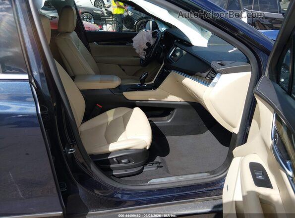 1GYKNARS8HZ208939 2017 CADILLAC XT5 Blue წინა სალონის ხედი
