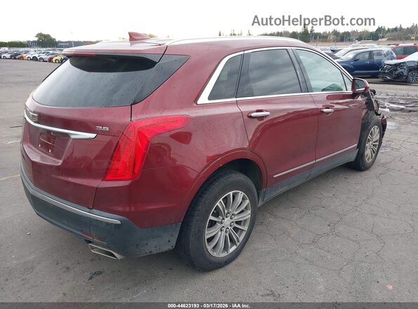 1GYKNBRS5HZ262530 2017 CADILLAC XT5 Burgundy Tył prawy