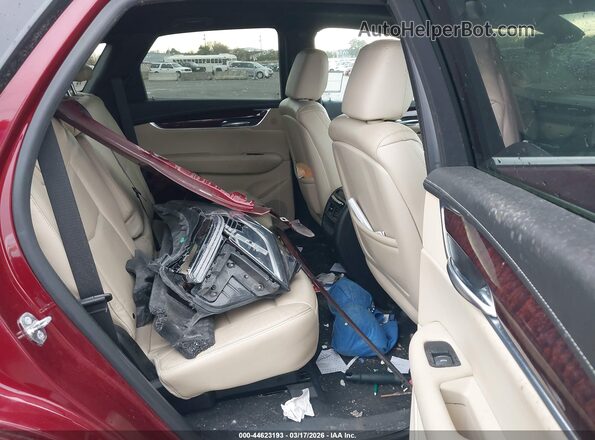 1GYKNBRS5HZ262530 2017 CADILLAC XT5 Burgundy Widok naklejki z numerem VIN