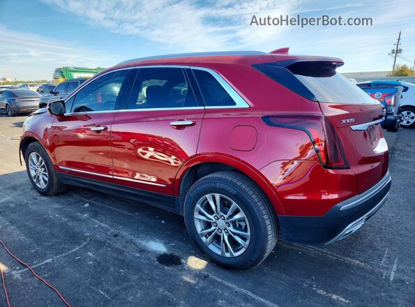 1GYKNCR46PZ162135 2023 CADILLAC XT5 Red უკანა მარცხენა
