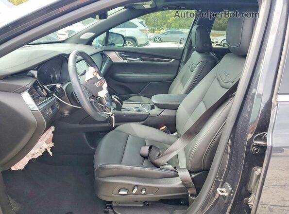 1GYKNCRS3PZ157232 2023 CADILLAC XT5 Charcoal Widok wnętrza z przodu