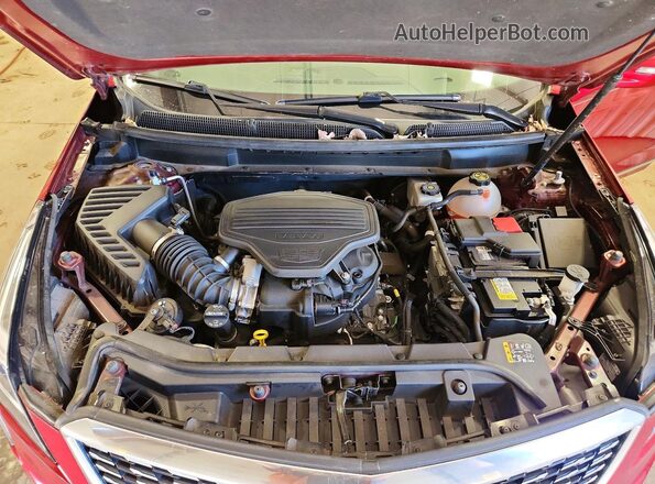 1GYKNCRS4MZ152147 2021 CADILLAC XT5 Red Շարժիչի բաժամունքի տեսք