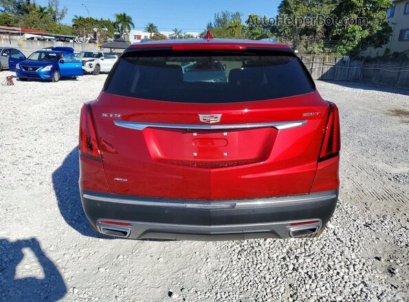 1GYKNDR4XSZ128102 2025 CADILLAC XT5 Red 
