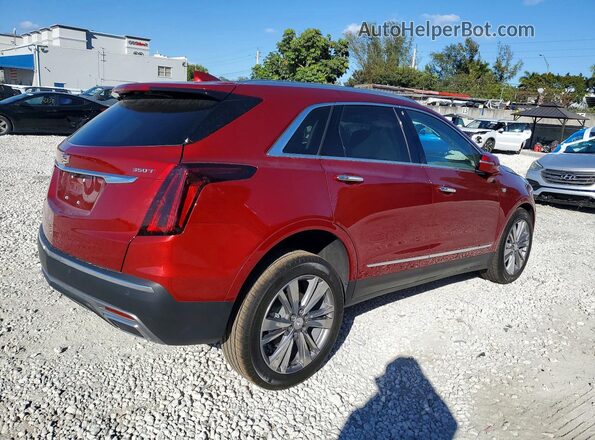 1GYKNDR4XSZ128102 2025 CADILLAC XT5 Red 