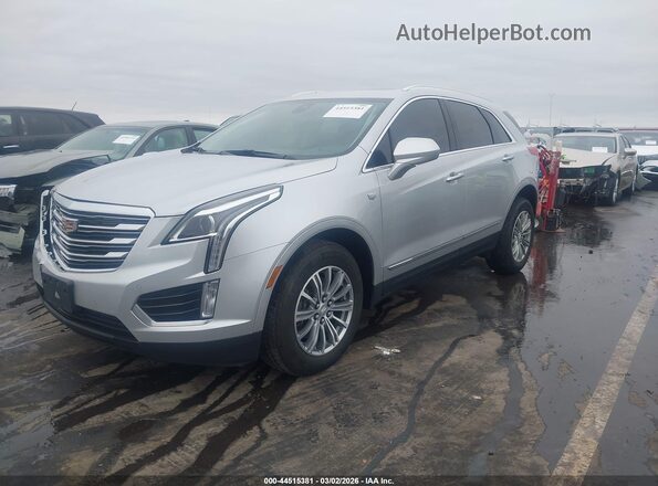 1GYKNDRS3KZ167080 2019 CADILLAC XT5 Серебряный Передняя левая четверть