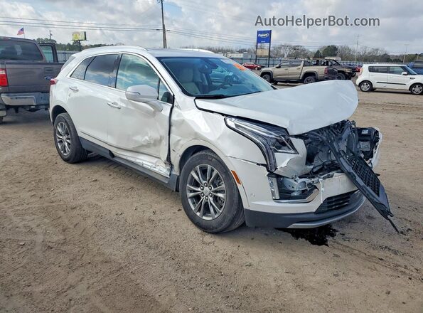 1GYKNDRSXMZ169055 2021 CADILLAC XT5 White Передня права чверть