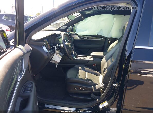 1GYKPCRS0PZ155643 2023 CADILLAC OTHER Black წინა სალონის ხედი