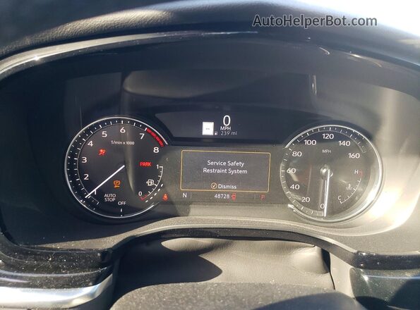 1GYKPCRS2NZ132524 2022 CADILLAC OTHER White Instrument cluster view