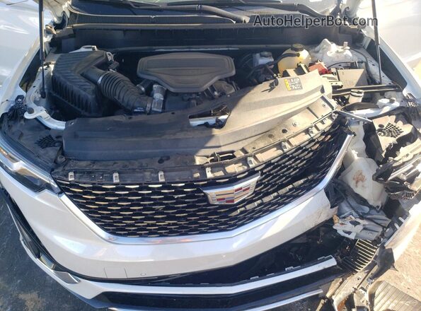 1GYKPCRS2NZ132524 2022 CADILLAC OTHER White Engine compartment view