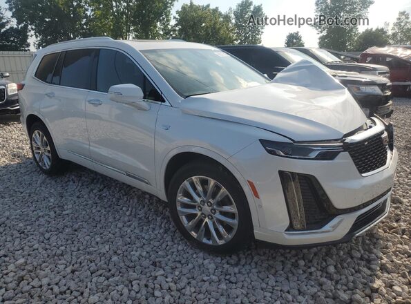 1GYKPDRS4PZ230611 2023 CADILLAC OTHER Белый Передняя правая четверть