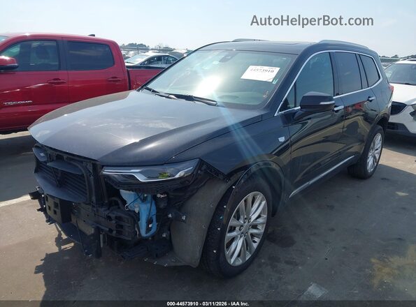 1GYKPDRS6MZ108747 2021 CADILLAC OTHER Black წინა მარცხენა ხედი სამი მეოთხედიდან