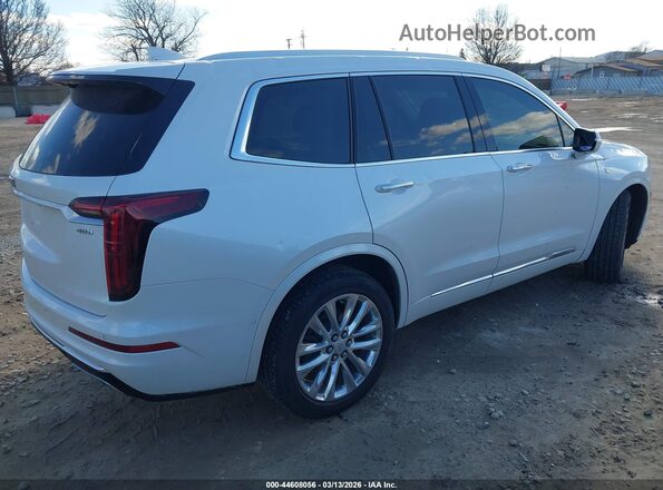 1GYKPDRS8MZ116770 2021 CADILLAC OTHER White Tył prawy