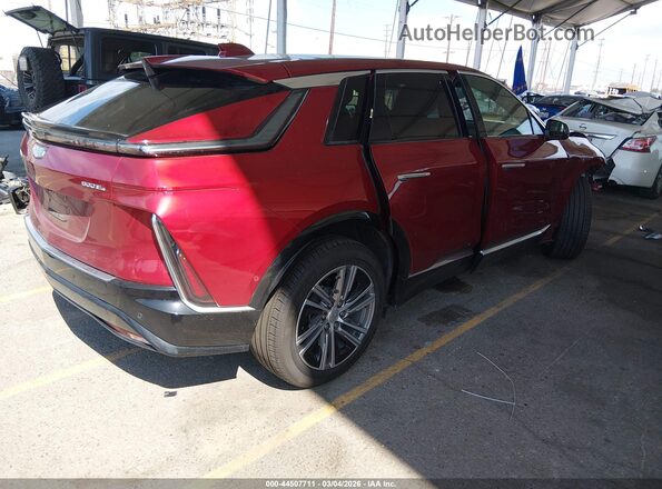 1GYKPPRL0RZ130034 2024 CADILLAC OTHER Burgundy Задня права чверть