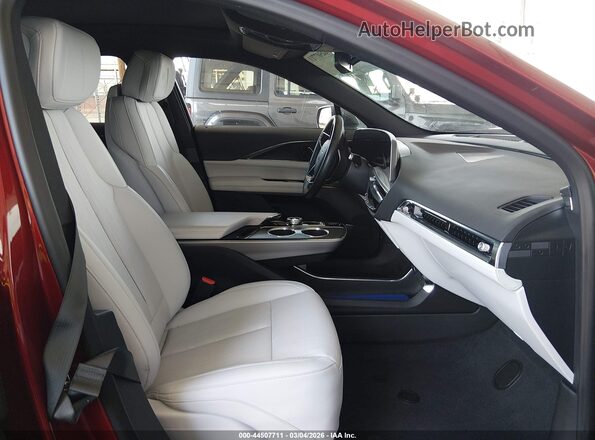 1GYKPPRL0RZ130034 2024 CADILLAC OTHER Burgundy Вид салону спереду