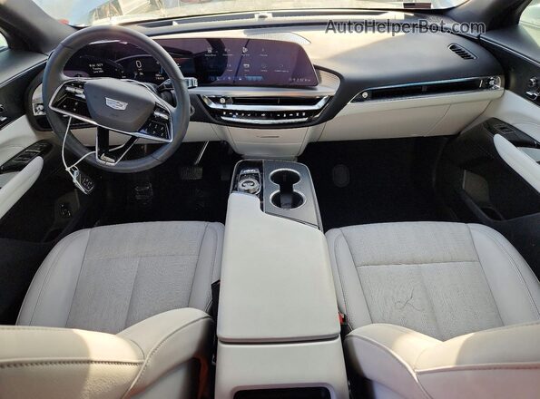 1GYKPURL3SZ314436 2025 CADILLAC OTHER White Widok deski rozdzielczej