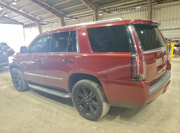 1GYS3BKJ2GR411319 2016 CADILLAC ESCALADE Burgundy Задня ліва чверть
