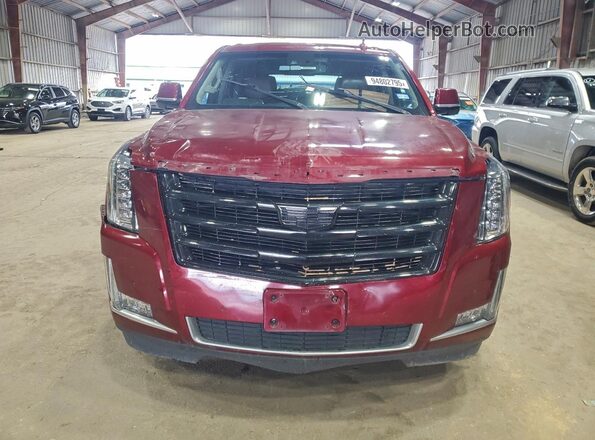 1GYS3BKJ2GR411319 2016 CADILLAC ESCALADE Burgundy Вид спереду