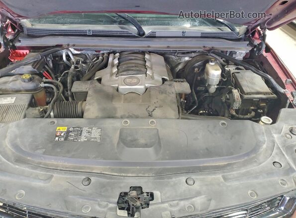 1GYS3BKJ2GR411319 2016 CADILLAC ESCALADE Burgundy Вид підкапотного простору