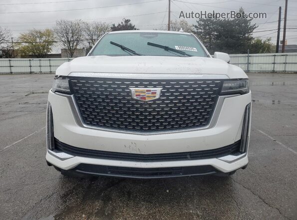 1GYS3BKL6PR381159 2023 CADILLAC ESCALADE White Вид спереду