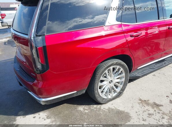 1GYS3CKL3MR198402 2021 CADILLAC ESCALADE Red 