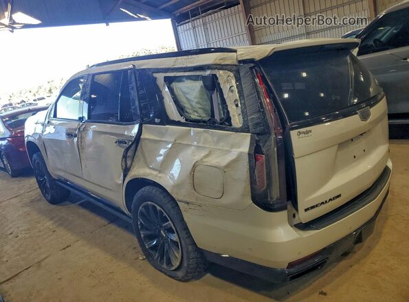 1GYS3FKLXPR495589 2023 CADILLAC ESCALADE White Rear left