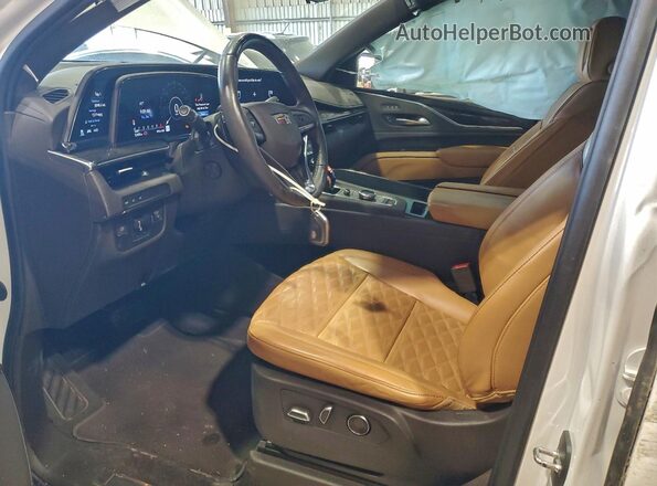 1GYS3FKLXPR495589 2023 CADILLAC ESCALADE White Front interior view