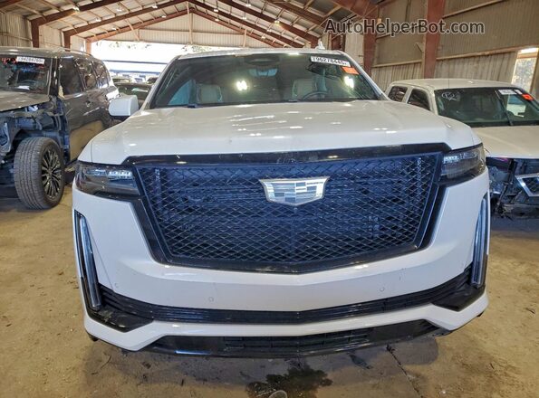 1GYS3FKLXPR495589 2023 CADILLAC ESCALADE White Front view