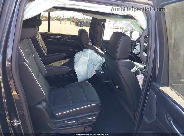 1GYS3PKL2PR563390 2023 CADILLAC ESCALADE Black Вид наклейки з VIN-кодом
