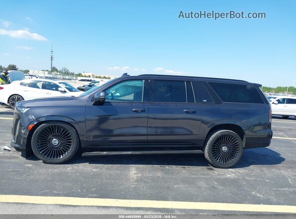 1GYS3PKL2PR563390 2023 CADILLAC ESCALADE Black Панорамний вид салону 360°