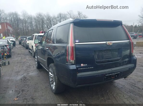 1GYS4CKJ2LR140677 2020 CADILLAC ESCALADE Синий Задняя левая четверть