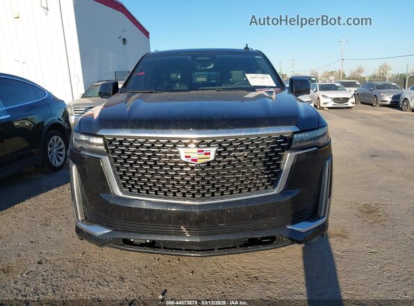 1GYS4CKL0PR446980 2023 CADILLAC ESCALADE Black Սարքավորումների վահանակի տեսք