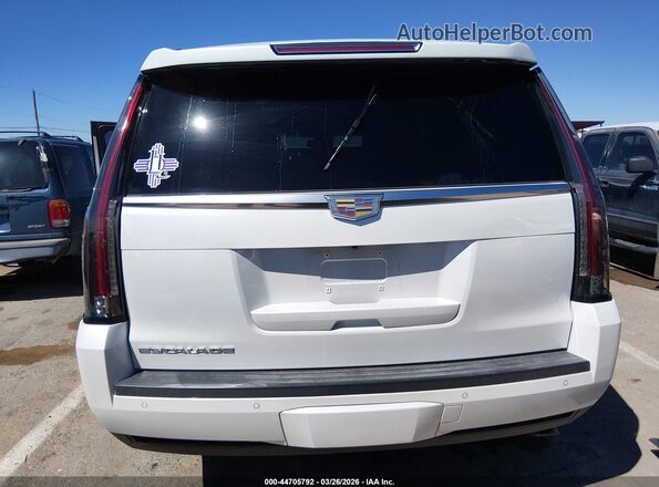 1GYS4DKJ8GR325442 2016 CADILLAC ESCALADE White 