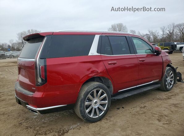 1GYS4DKL2PR527436 2023 CADILLAC ESCALADE Red უკანა მარჯვენა