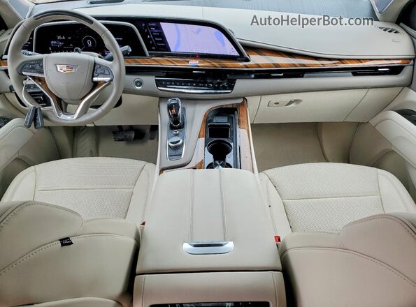 1GYS4DKL2PR527436 2023 CADILLAC ESCALADE Red წინა პანელის ხედი