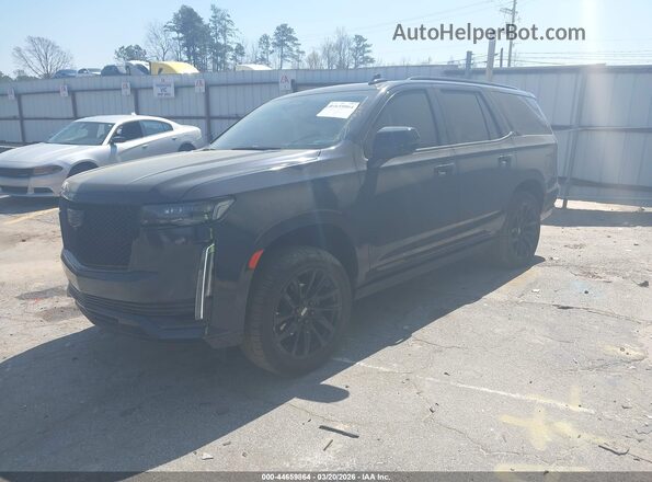 1GYS4FKL2PR121846 2023 CADILLAC ESCALADE Black Передня ліва чверть