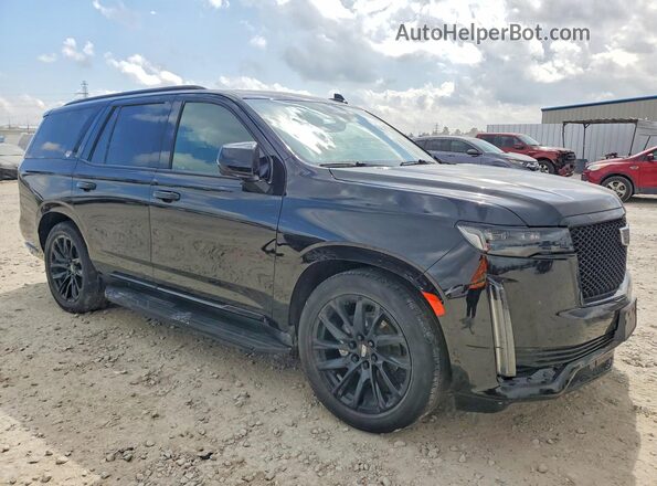 1GYS4FKL5MR368564 2021 CADILLAC ESCALADE Черный Передняя правая четверть