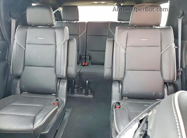 1GYS4FKL5MR368564 2021 CADILLAC ESCALADE Черный Вид задних сидений