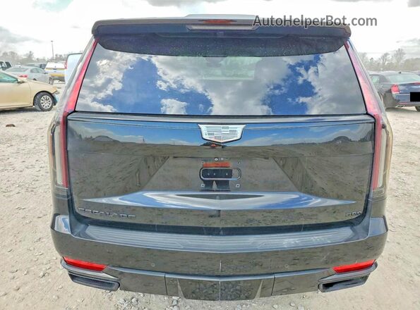 1GYS4FKL5MR368564 2021 CADILLAC ESCALADE Черный Вид сзади
