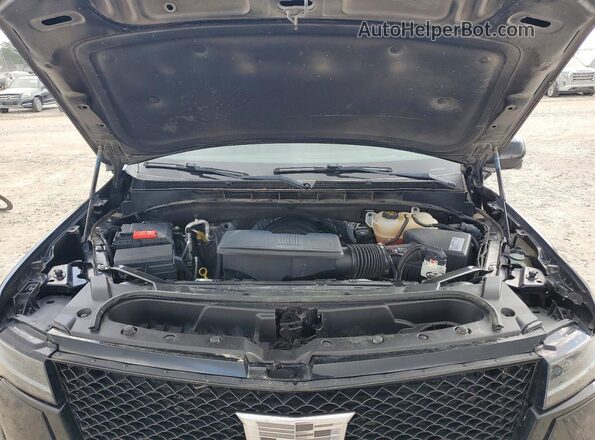 1GYS4FKL5MR368564 2021 CADILLAC ESCALADE Черный Вид подкапотного пространства