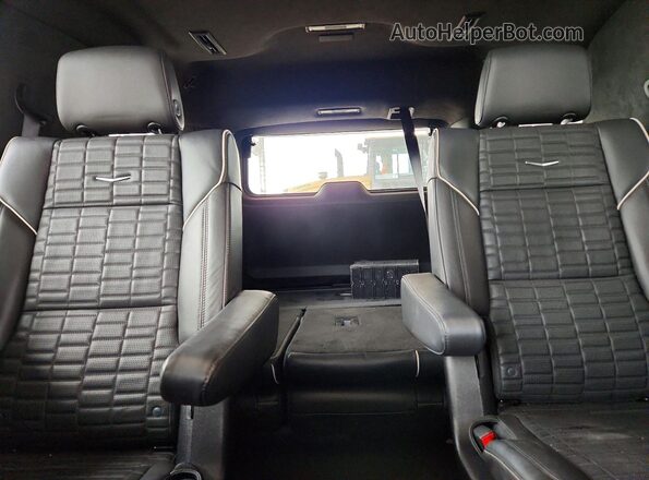 1GYS4GKL0PR277759 2023 CADILLAC ESCALADE Black Вид задніх сидінь