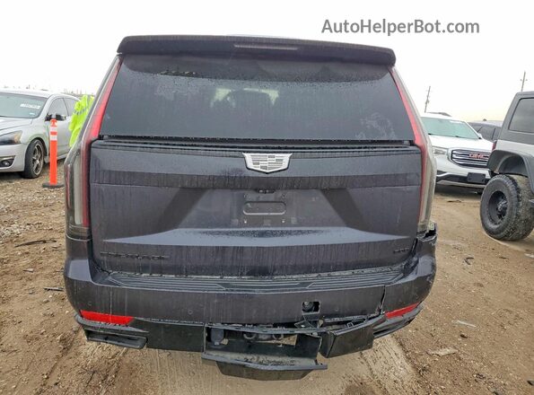 1GYS4GKL6PR459854 2023 CADILLAC ESCALADE Black Widok z tyłu