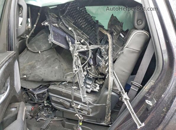 1GYS4GKL6PR459854 2023 CADILLAC ESCALADE Black Widok wnętrza z tyłu