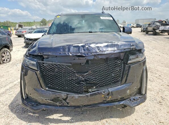1GYS4GKL6PR459854 2023 CADILLAC ESCALADE Black Դիմացի տեսք