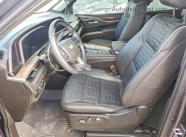 1GYS4GKL6PR459854 2023 CADILLAC ESCALADE Black Սալոնի դիմացի տեսք