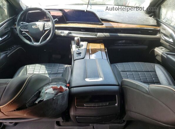 1GYS4GKL6PR459854 2023 CADILLAC ESCALADE Black Առջևի վահանակի տեսք