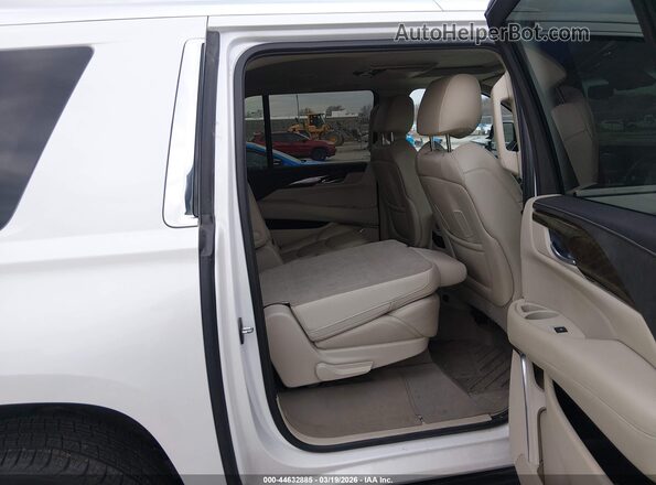 1GYS4JKJ7JR281813 2018 CADILLAC ESCALADE Белый Вид наклейки с VIN-кодом