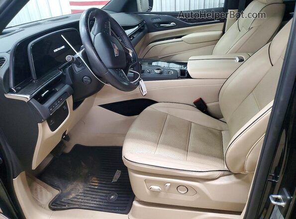 1GYS4KKL5PR559818 2023 CADILLAC ESCALADE Black Սալոնի դիմացի տեսք