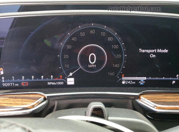 1GYS4KKT2PR460955 2023 CADILLAC ESCALADE Black Սարքավորումների վահանակի տեսք