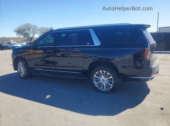 1GYS4KKT2PR460955 2023 CADILLAC ESCALADE Black Հետևի ձախ