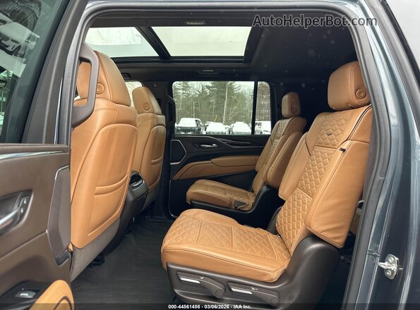 1GYS4LKL2MR210696 2021 CADILLAC ESCALADE Gray Вид наклейки з VIN-кодом